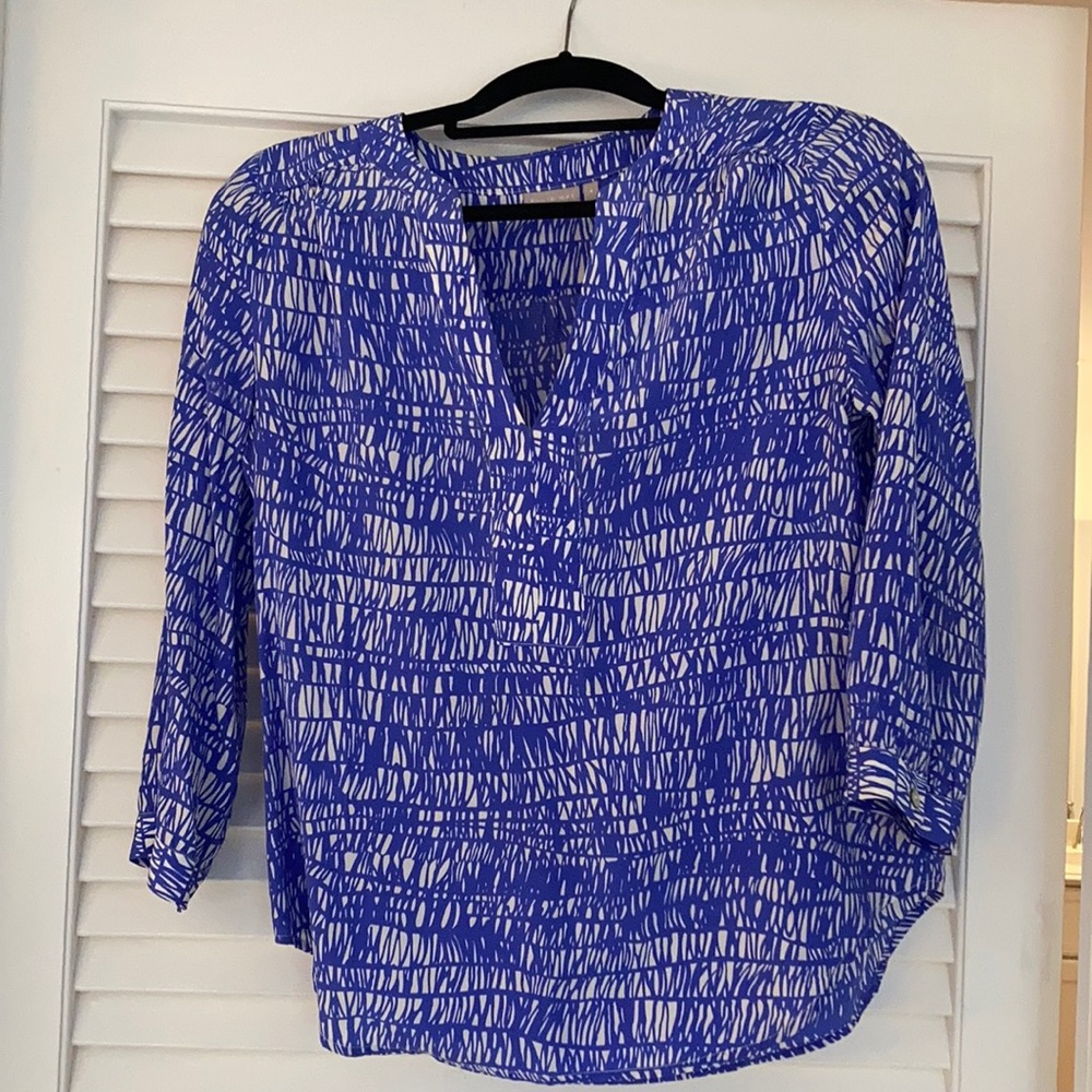 Ellie Kai Size 4 Silk Top